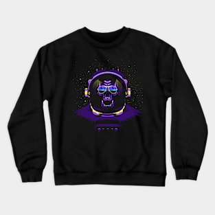 Psychedelic astronaut Zombie Crewneck Sweatshirt